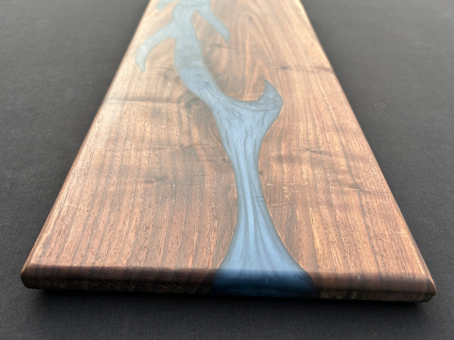 Walnut and Epoxy River Board, Large