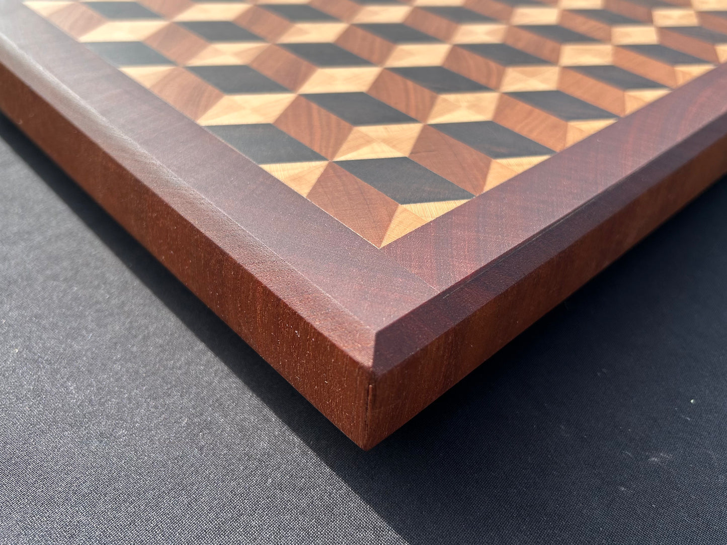 3-D End Grain Cutting Board
