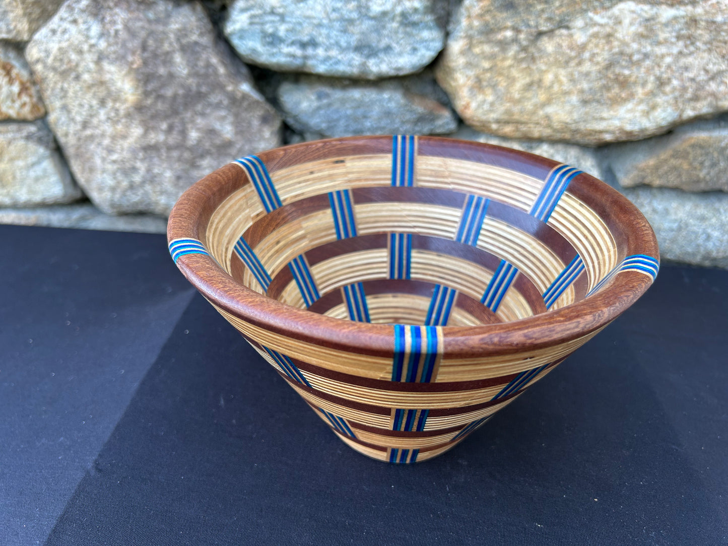 Baltic Birch and Spectra-Ply Basket Weave Bowl