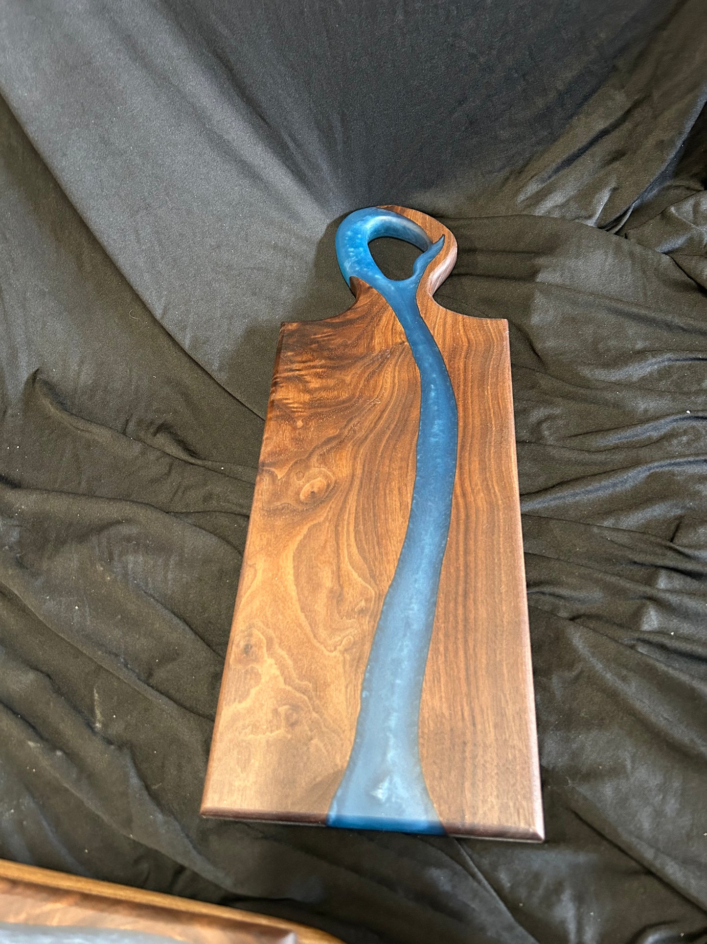 Walnut and Epoxy Cheese Board