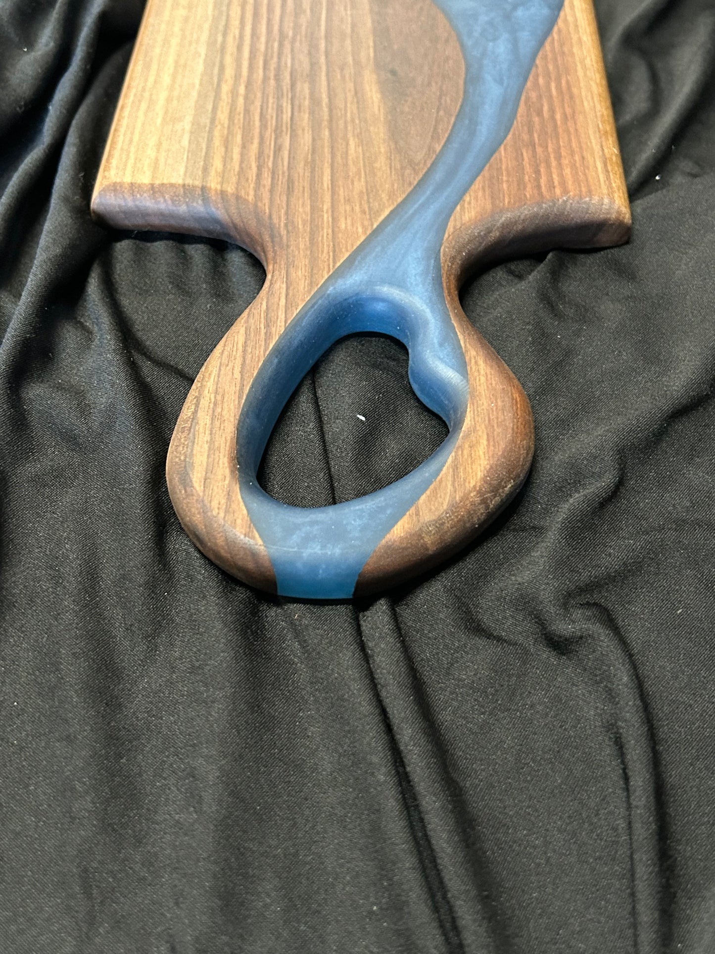 Walnut and Epoxy Cheese Board