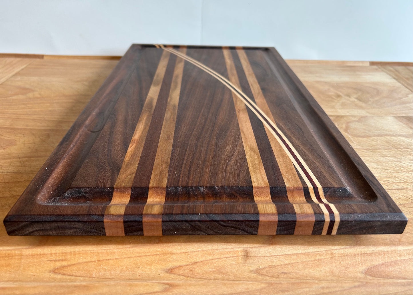 Walnut Triple Inlay