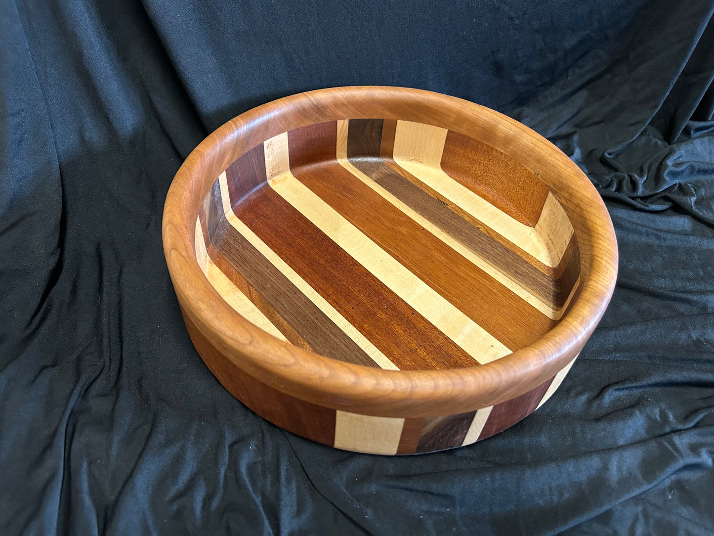 Hardwood Round Bowl