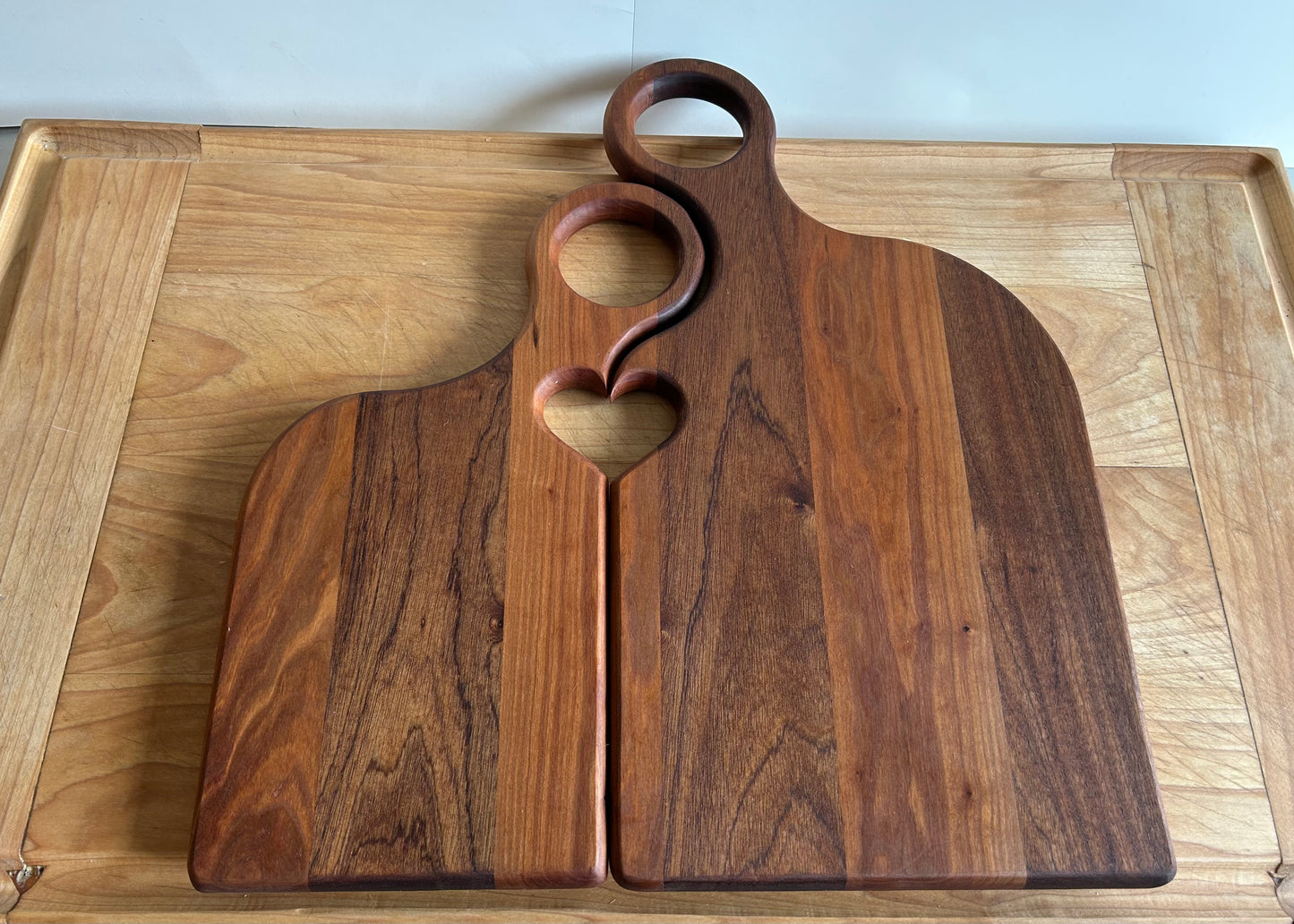 Romantic Couple Serving Boards