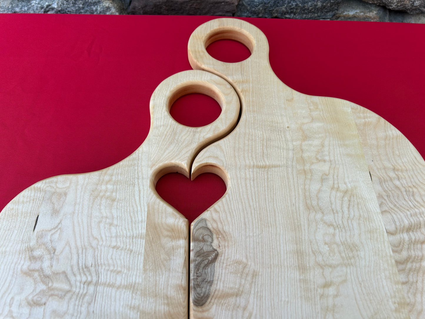Romantic Couple Serving Boards