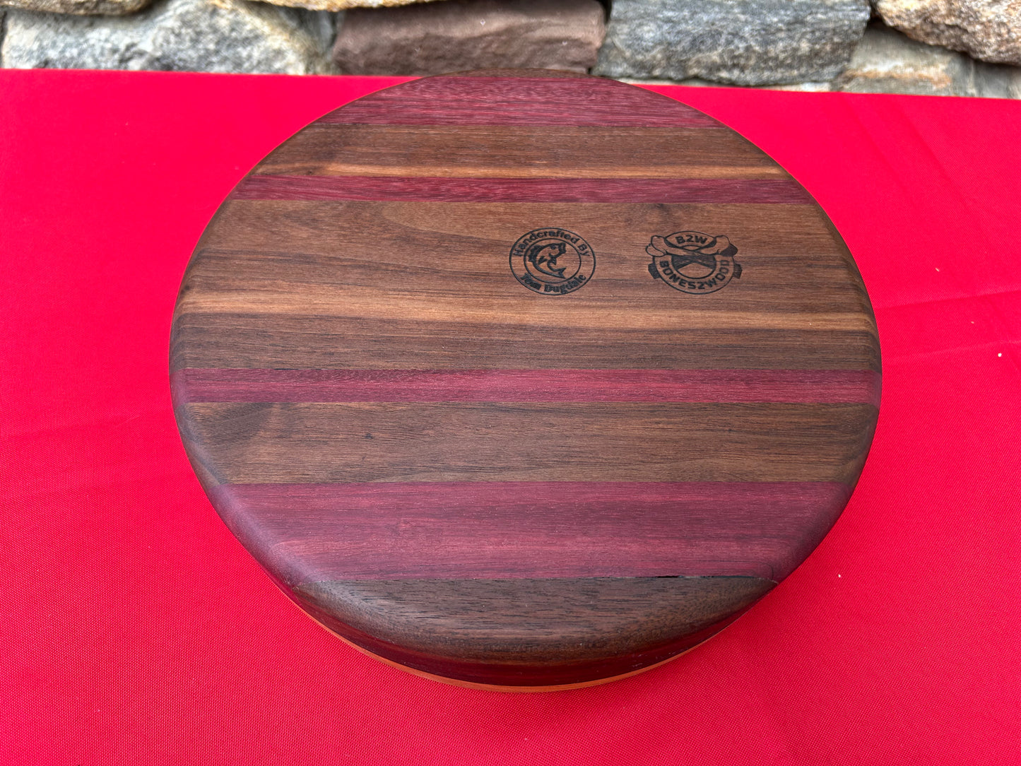Hardwood Round Bowl