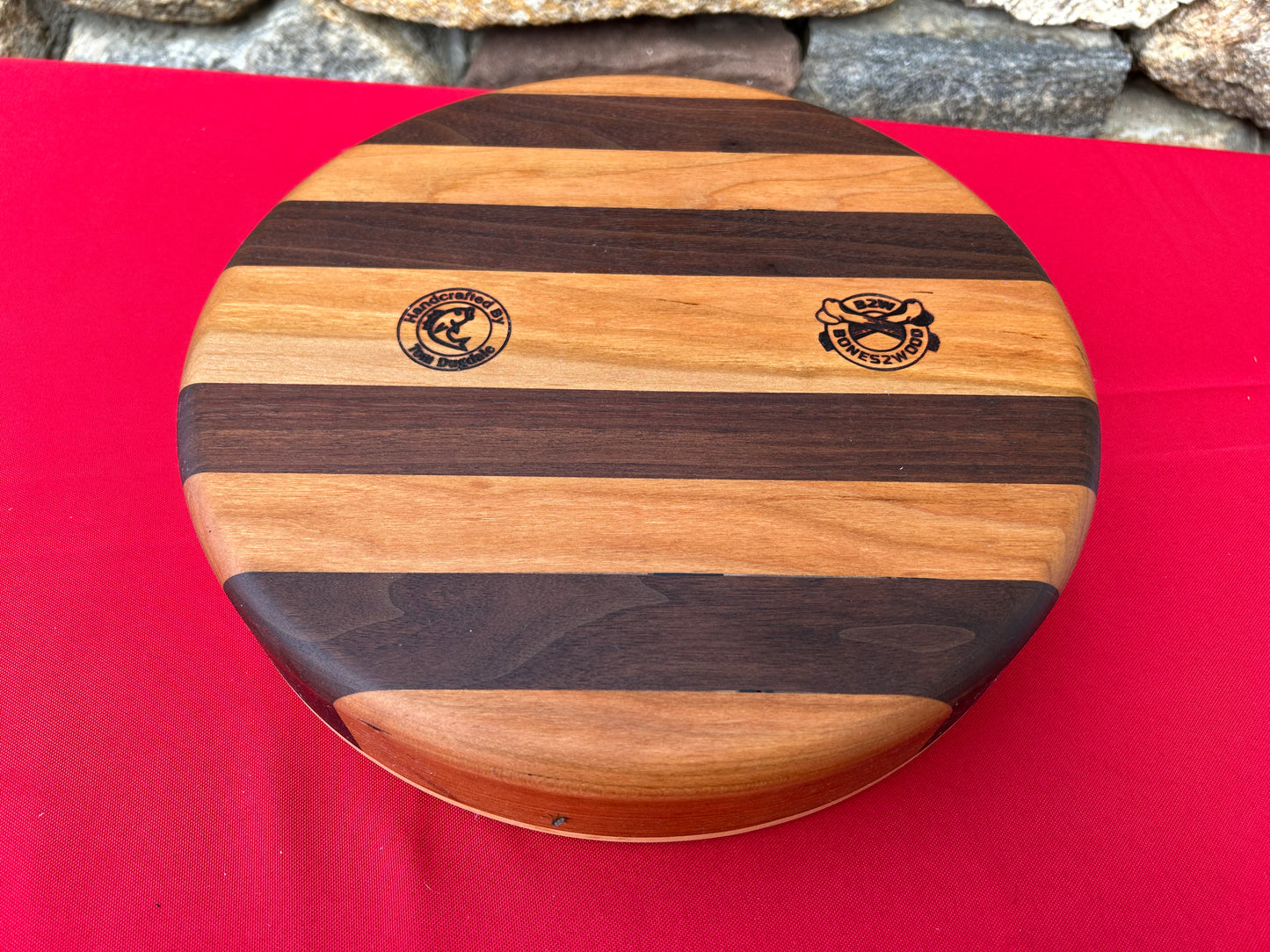 Hardwood Round Bowl