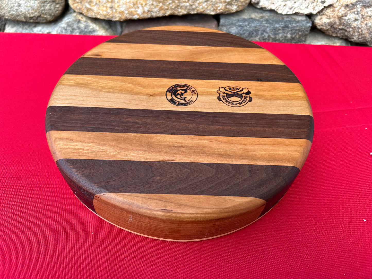Hardwood Round Bowl