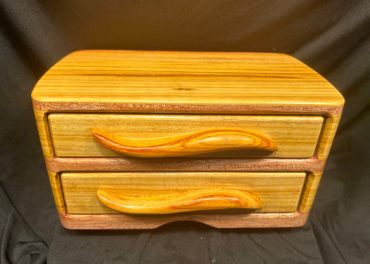 Canary Wood Keepsake Box