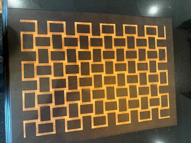 Basket Weave End Grain With Border