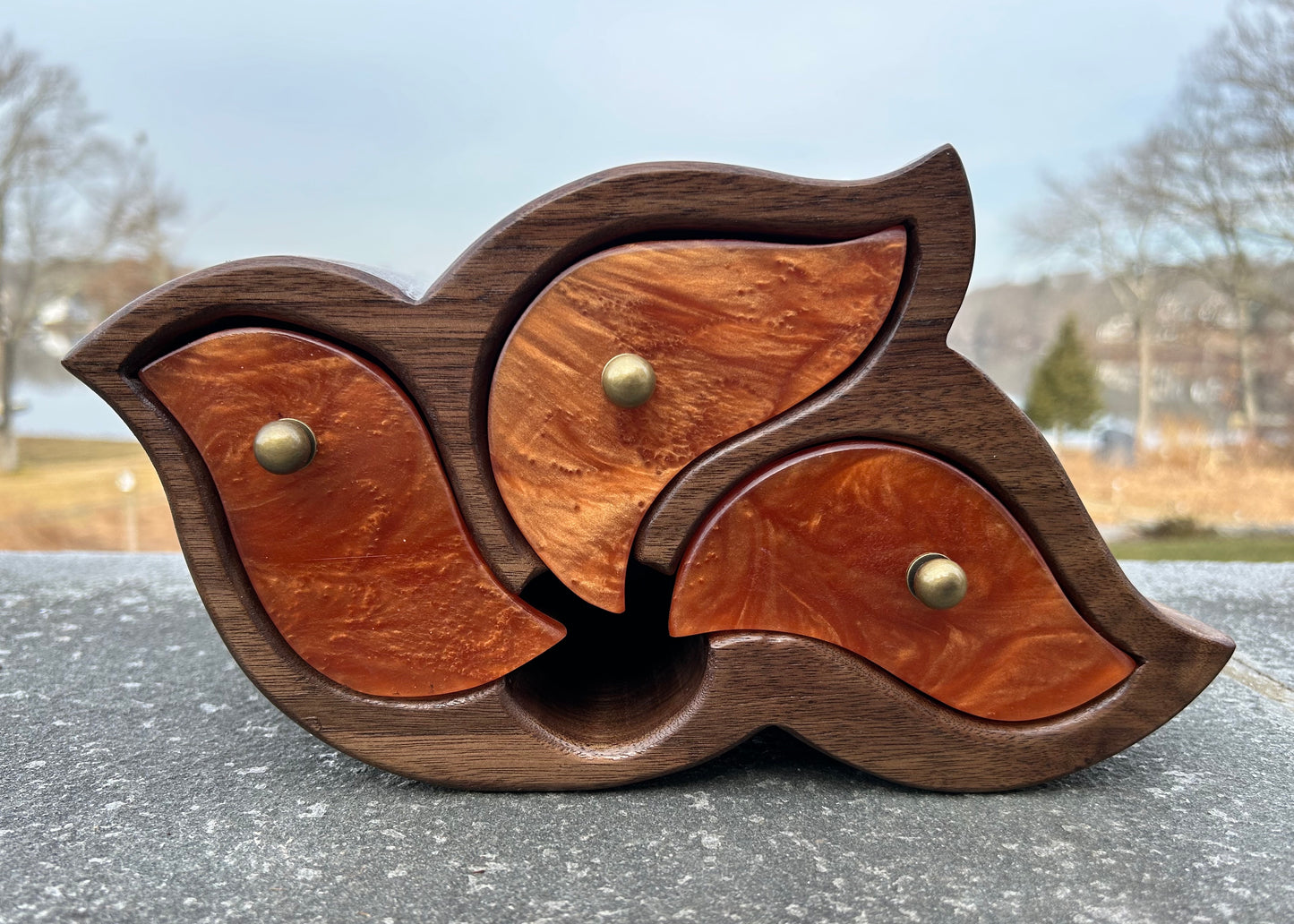 Walnut Keepsake Box