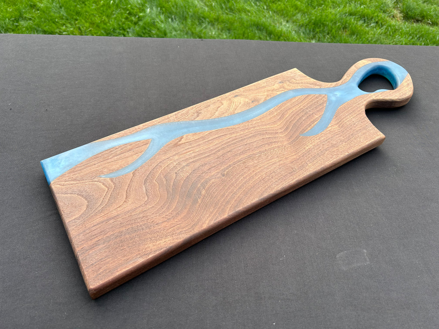 Walnut and Epoxy River Board, Large