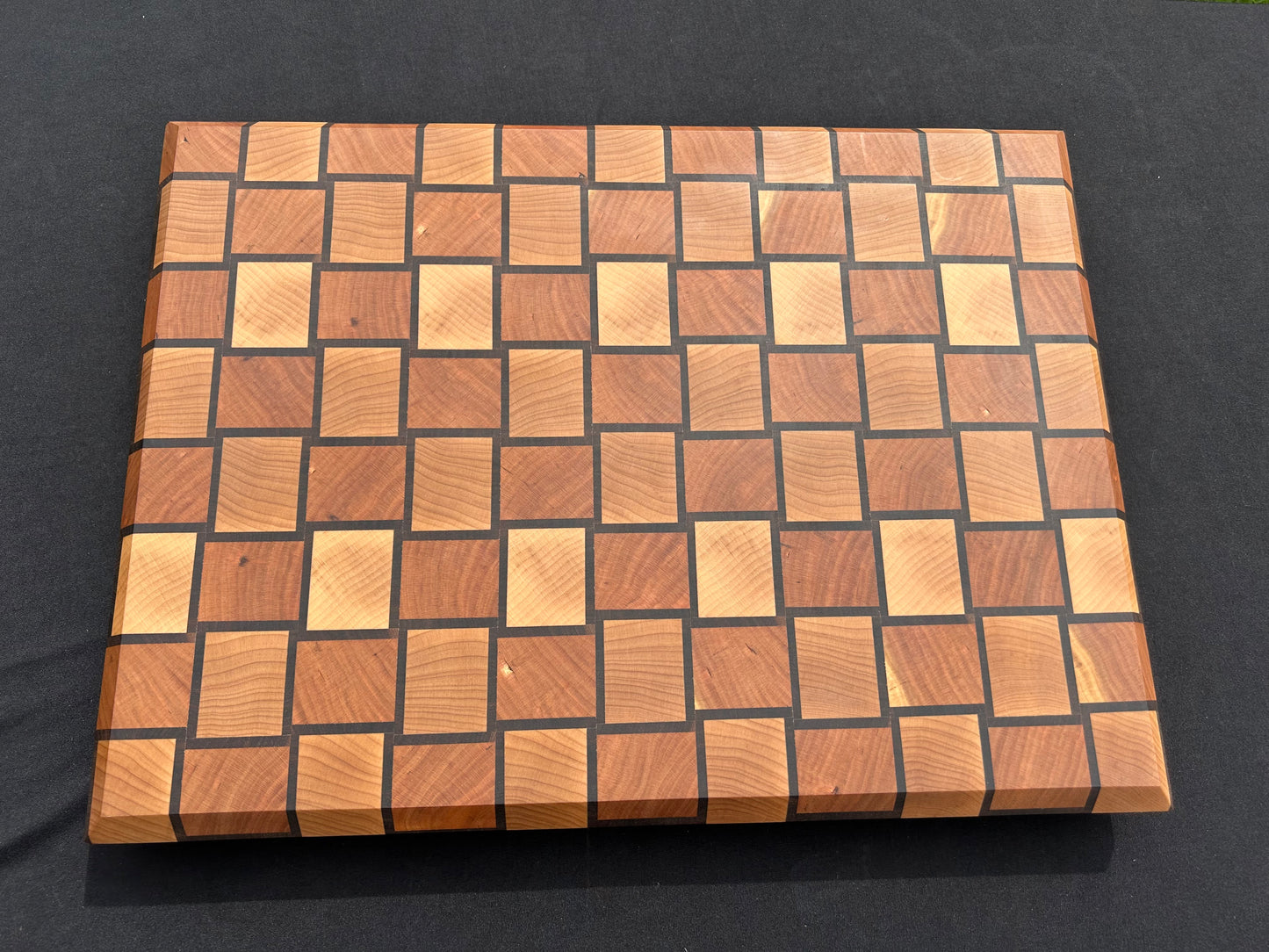Basket Weave End Grain Cutting Board
