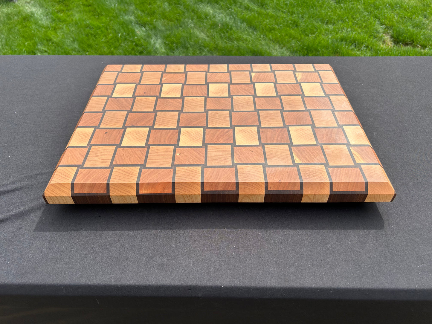 Basket Weave End Grain Cutting Board