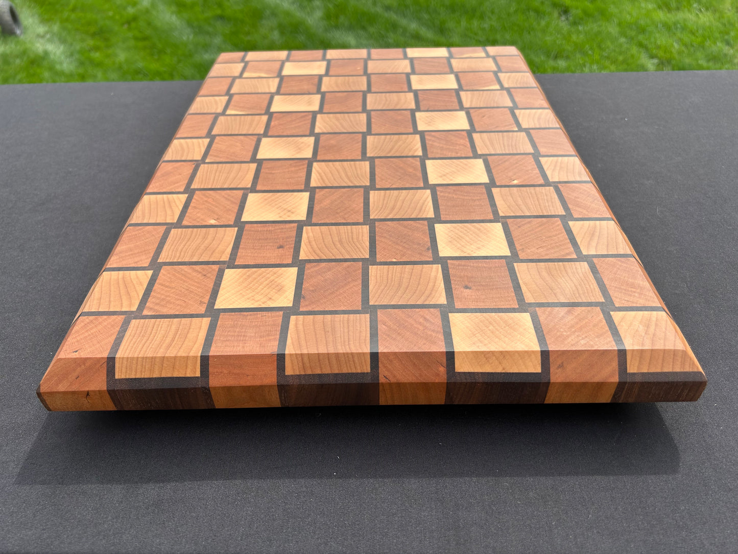 Basket Weave End Grain Cutting Board