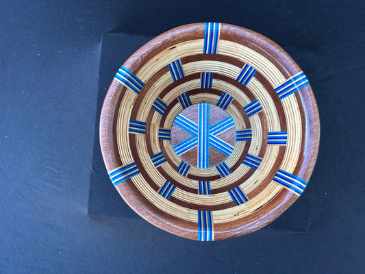Baltic Birch and Spectra-Ply Basket Weave Bowl
