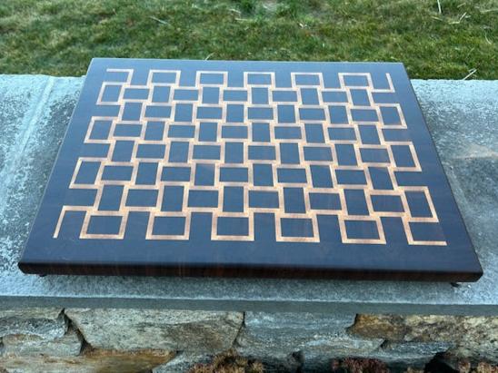 Basket Weave End Grain With Border