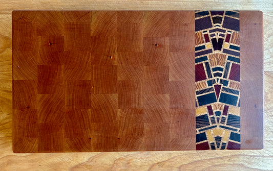 Cherry Endgrain Kaleidoscopic Accent