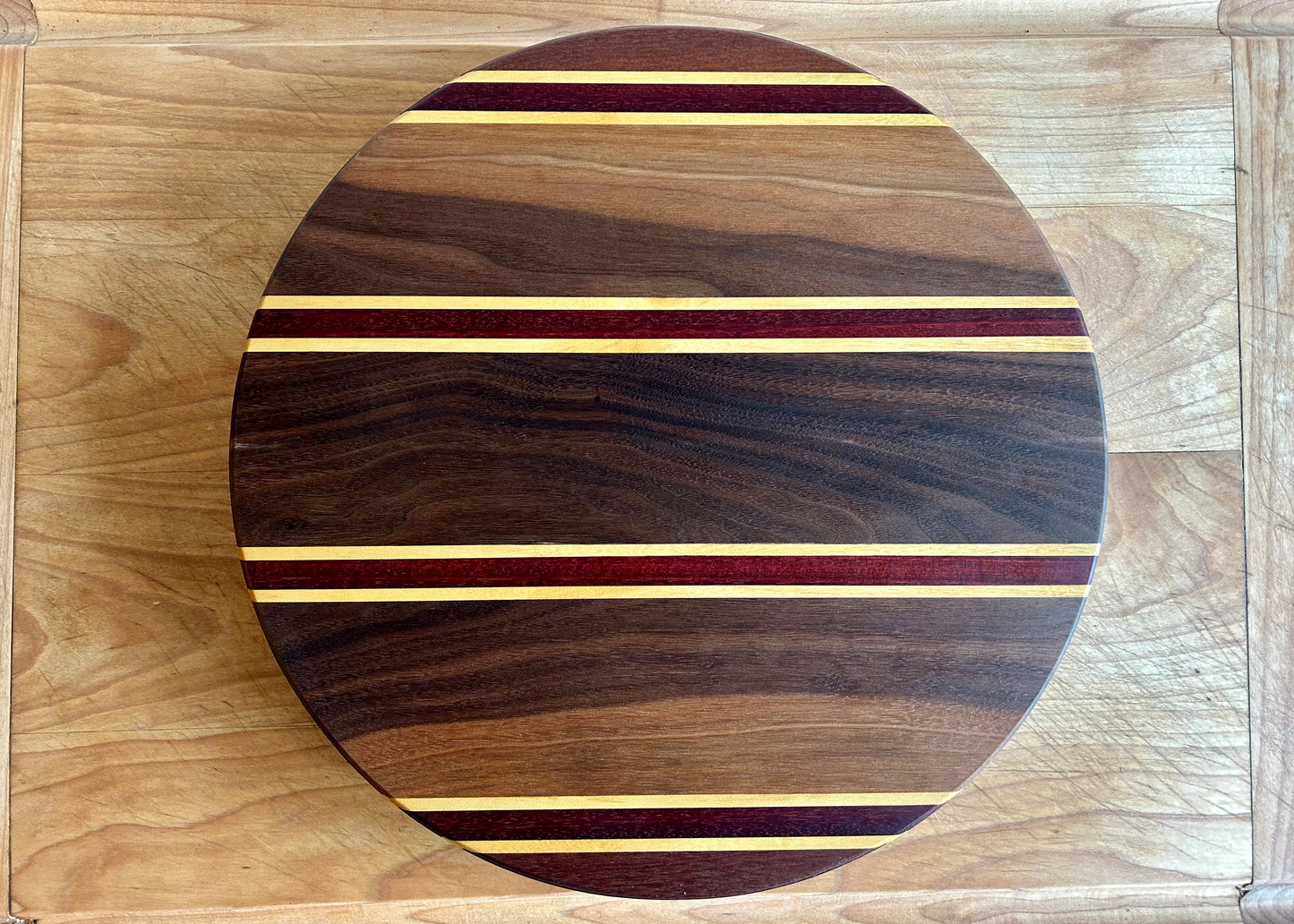 Round Walnut Board