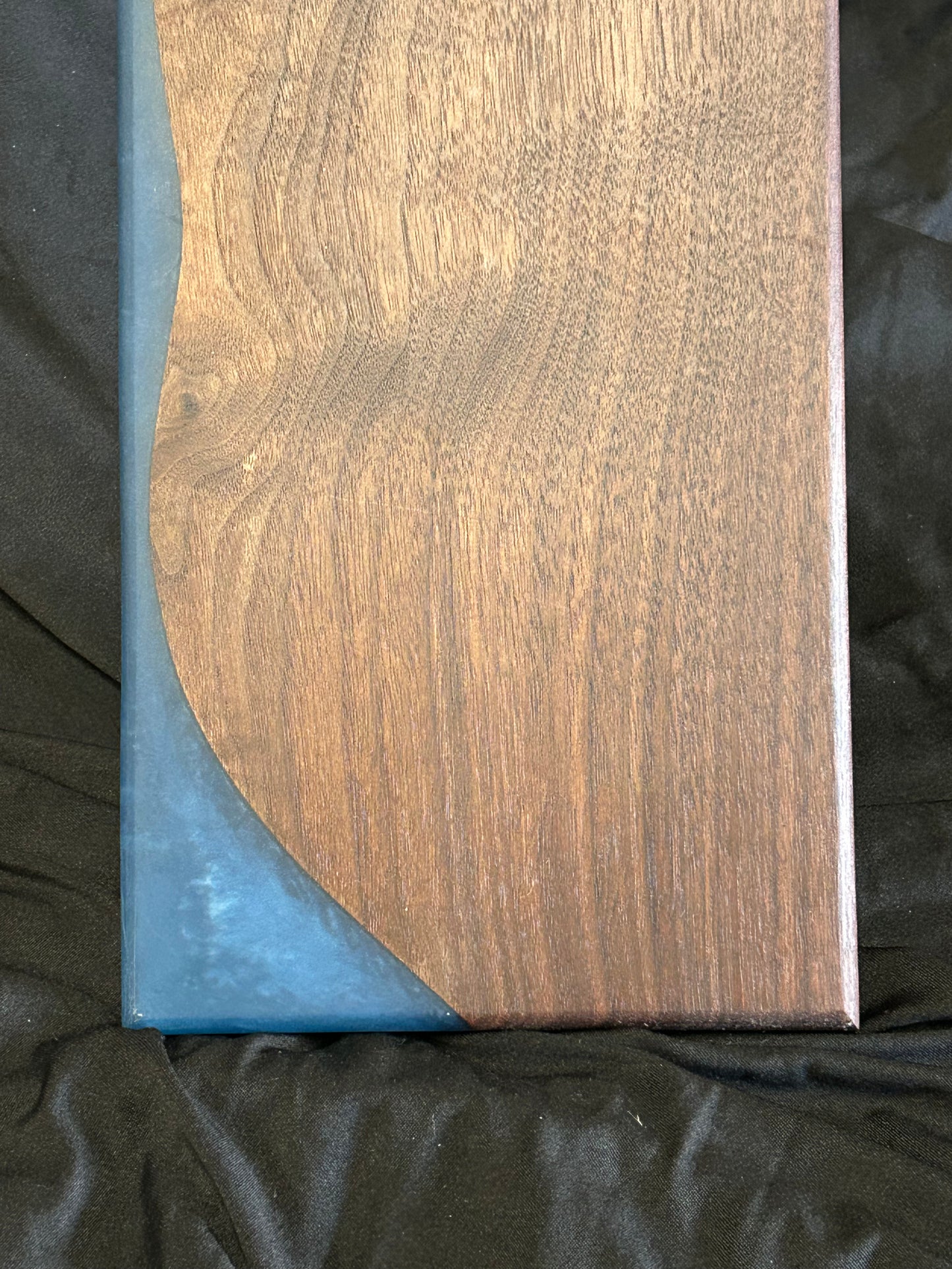 Walnut and Epoxy Cheese Board