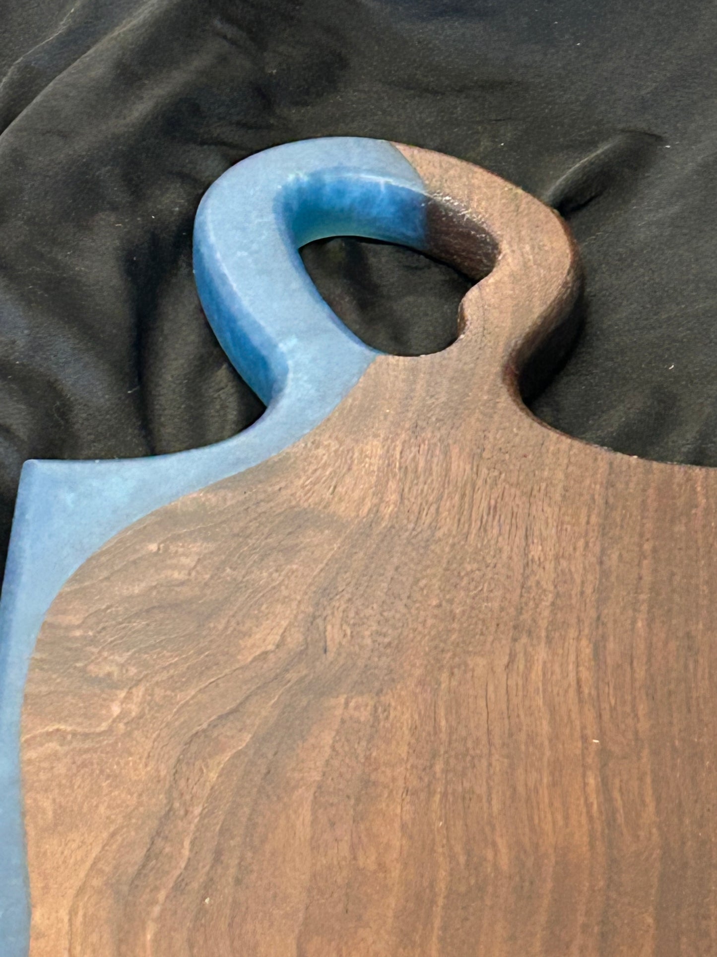 Walnut and Epoxy Cheese Board