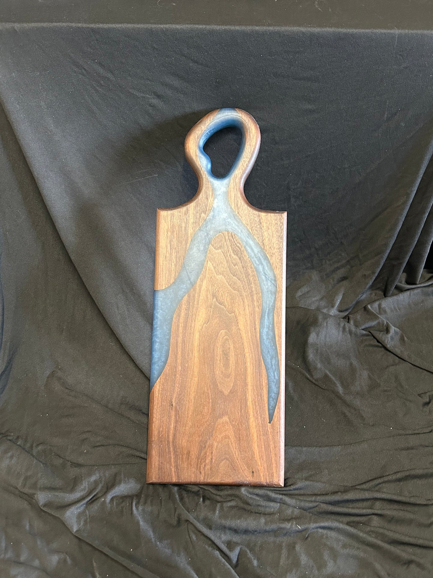 Walnut and Epoxy Cheese Board