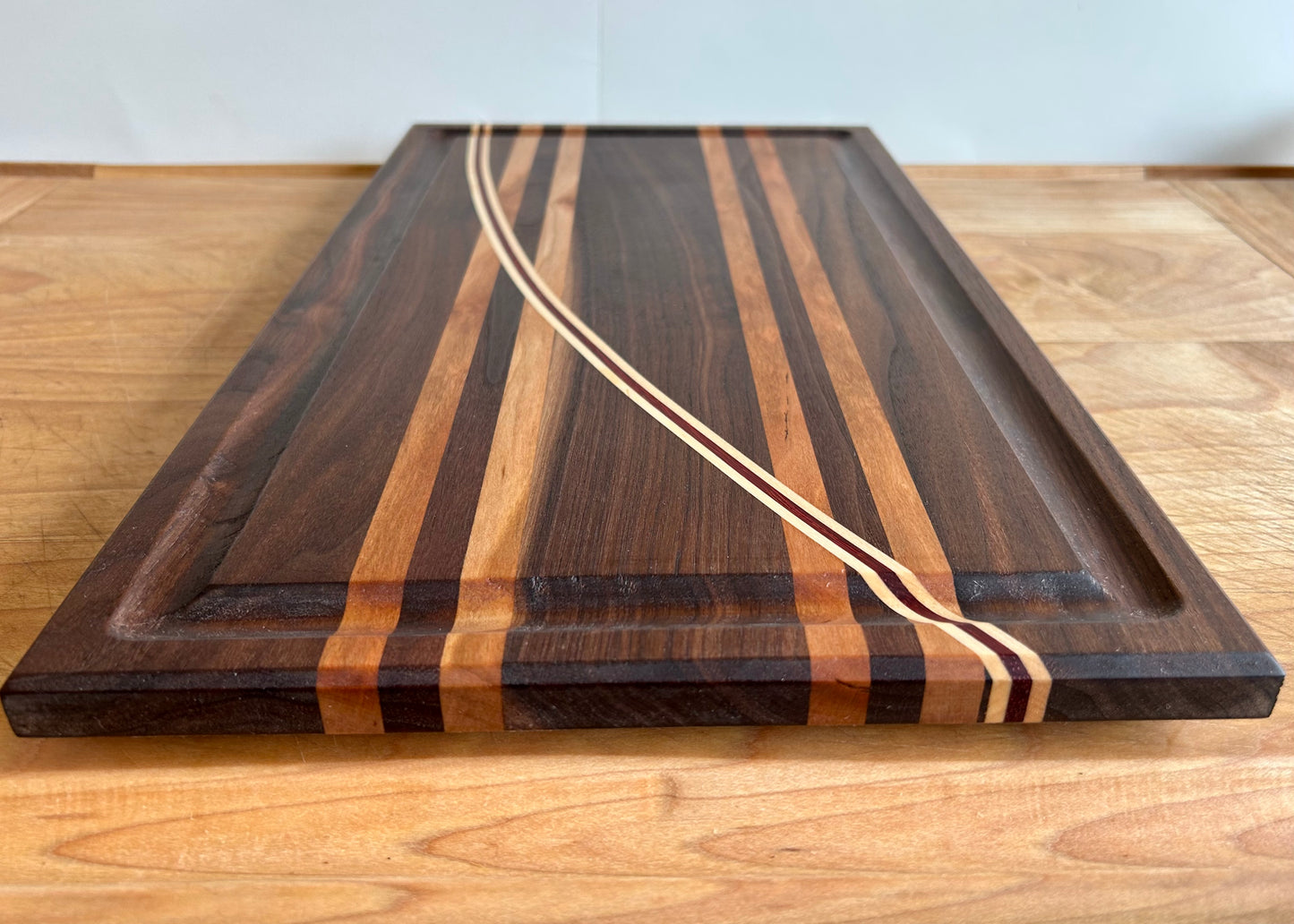 Walnut Triple Inlay