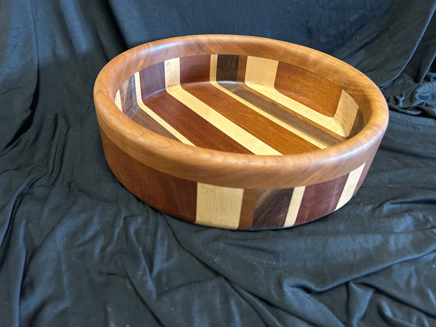 Hardwood Round Bowl