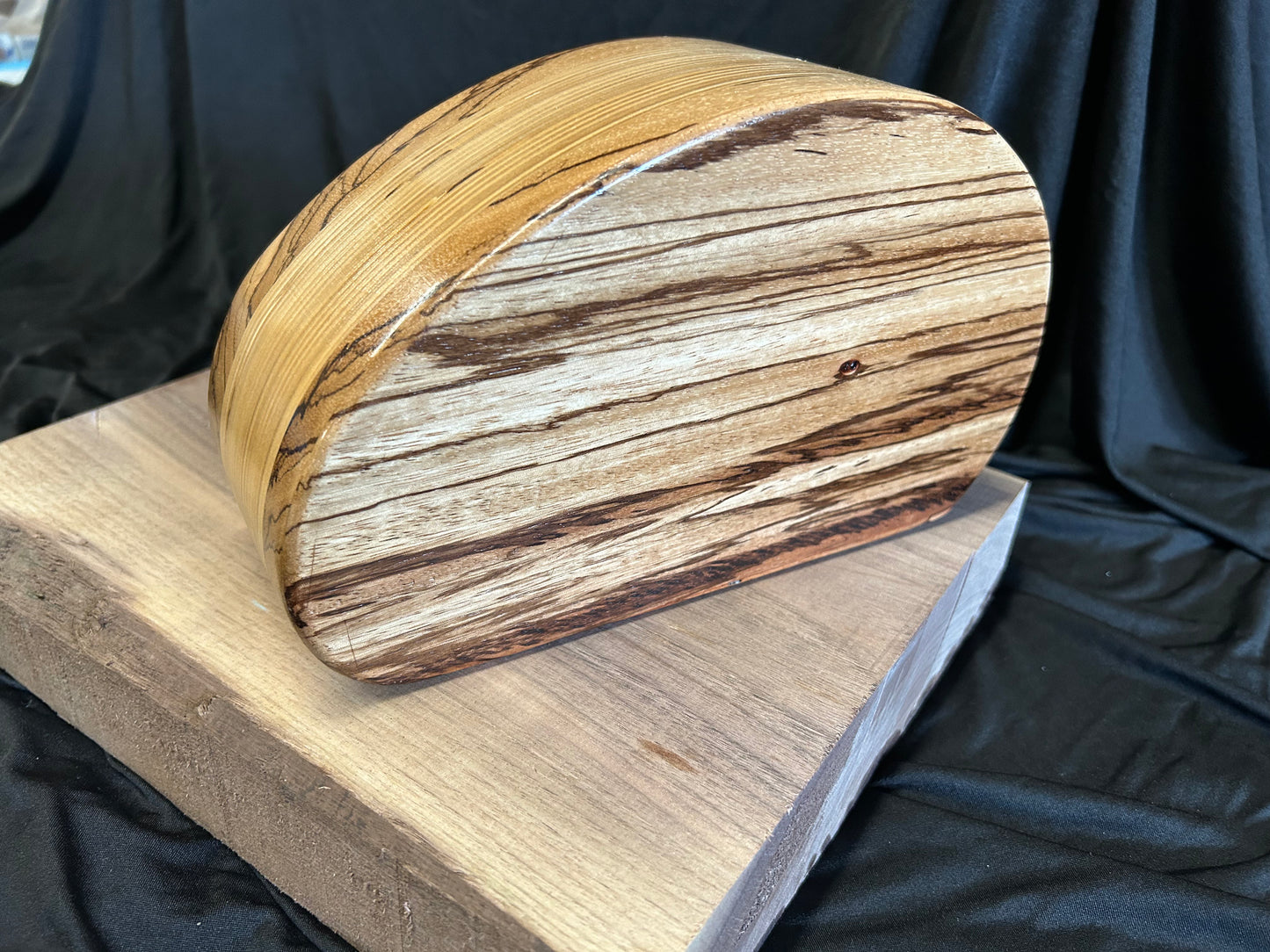 Zebrawood and Baltic Birch Keepsake Box