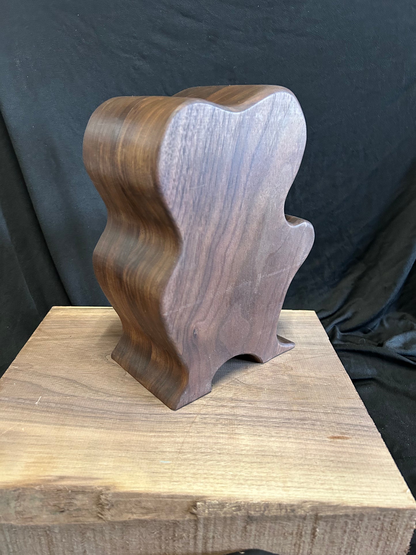 Walnut Valentine Keepsake Box