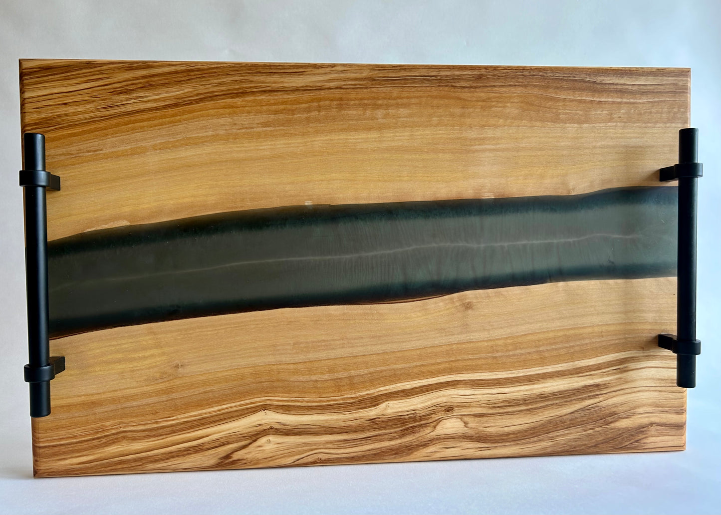 Olive Live Edge River Charcuterie Board