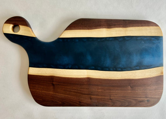 Walnut Live Edge River Charcuterie Board