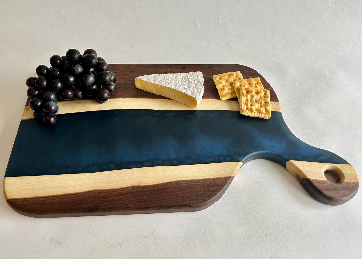 Walnut Live Edge River Charcuterie Board