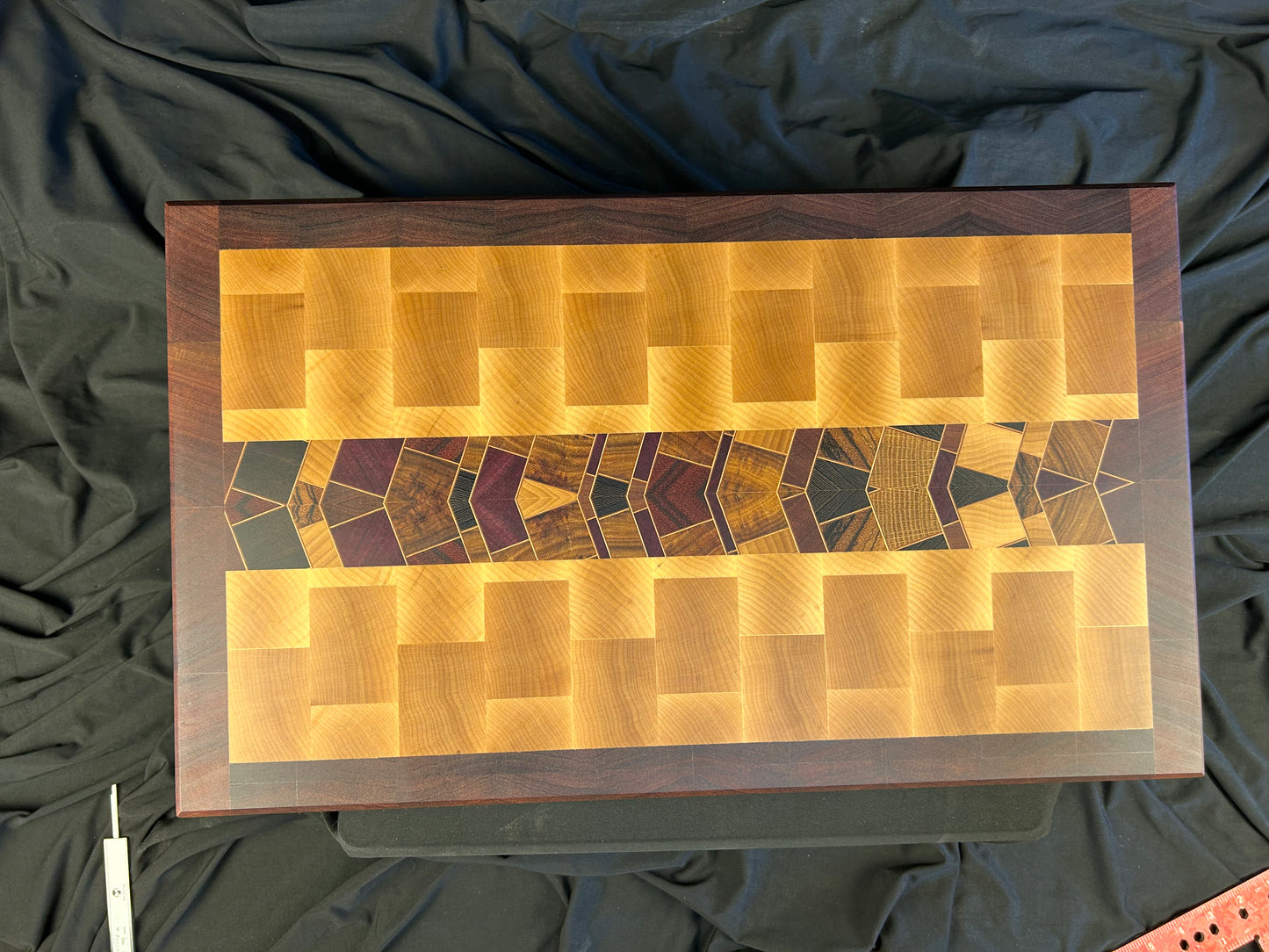 Kaleidoscope End Grain Cutting Board
