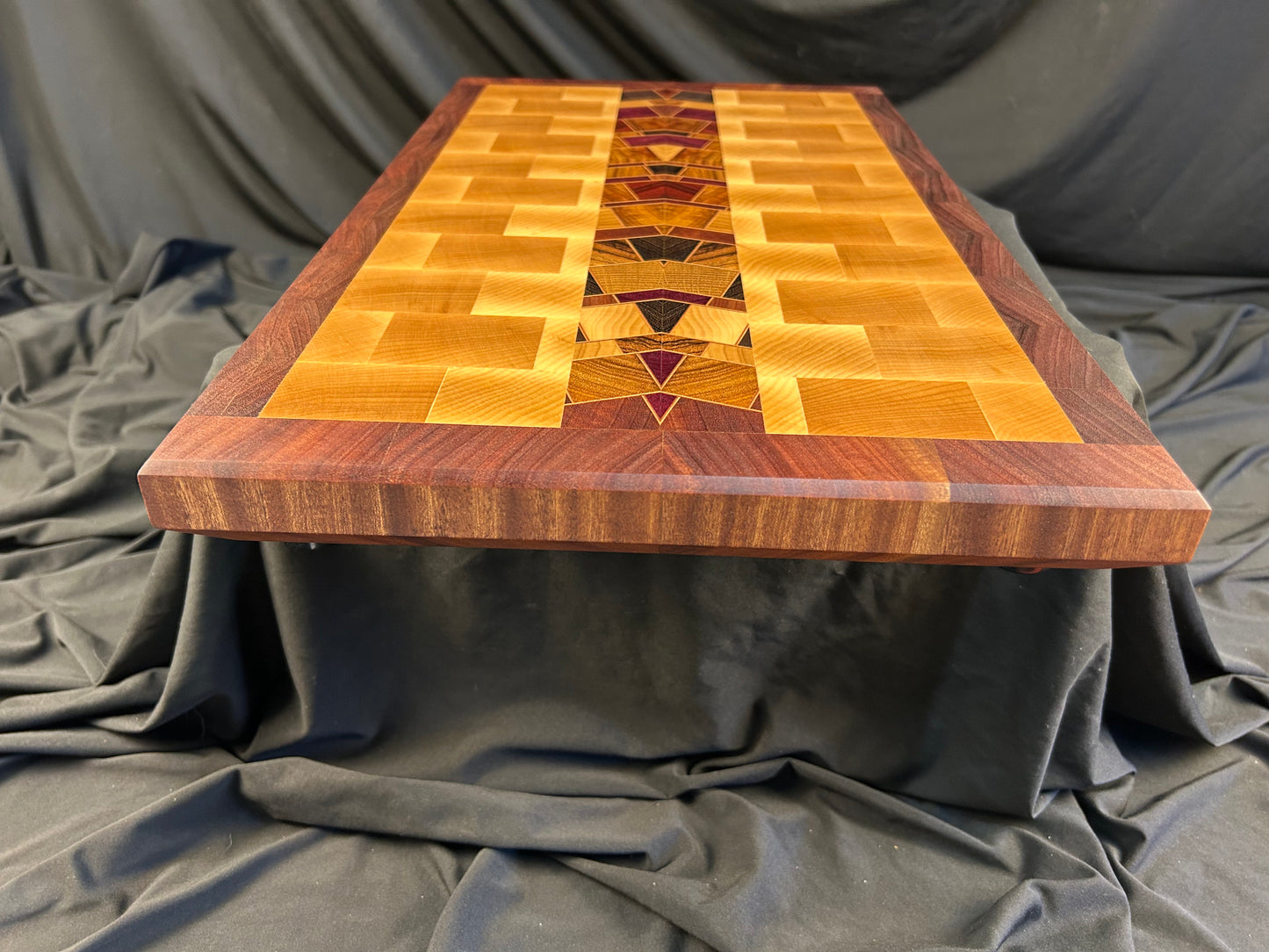 Kaleidoscope End Grain Cutting Board