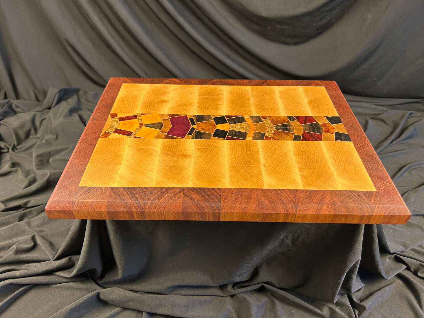 Kaleidoscope End Grain Cutting Board
