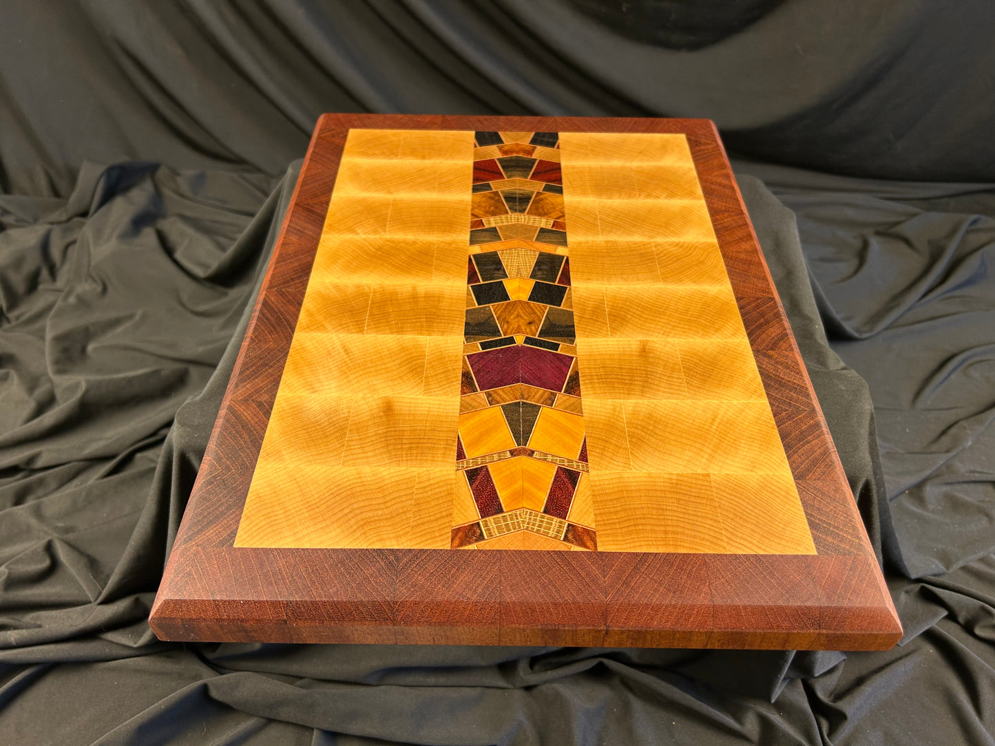 Kaleidoscope End Grain Cutting Board