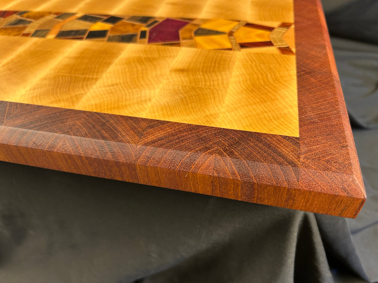 Kaleidoscope End Grain Cutting Board