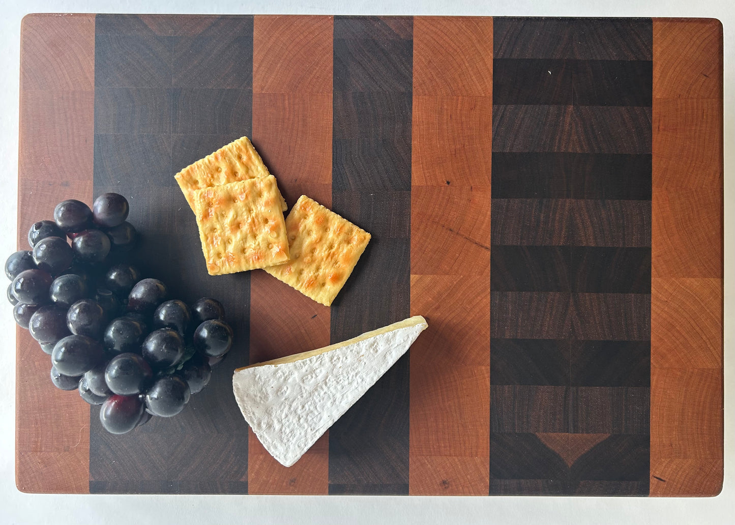 Walnut and Cherry End Grain