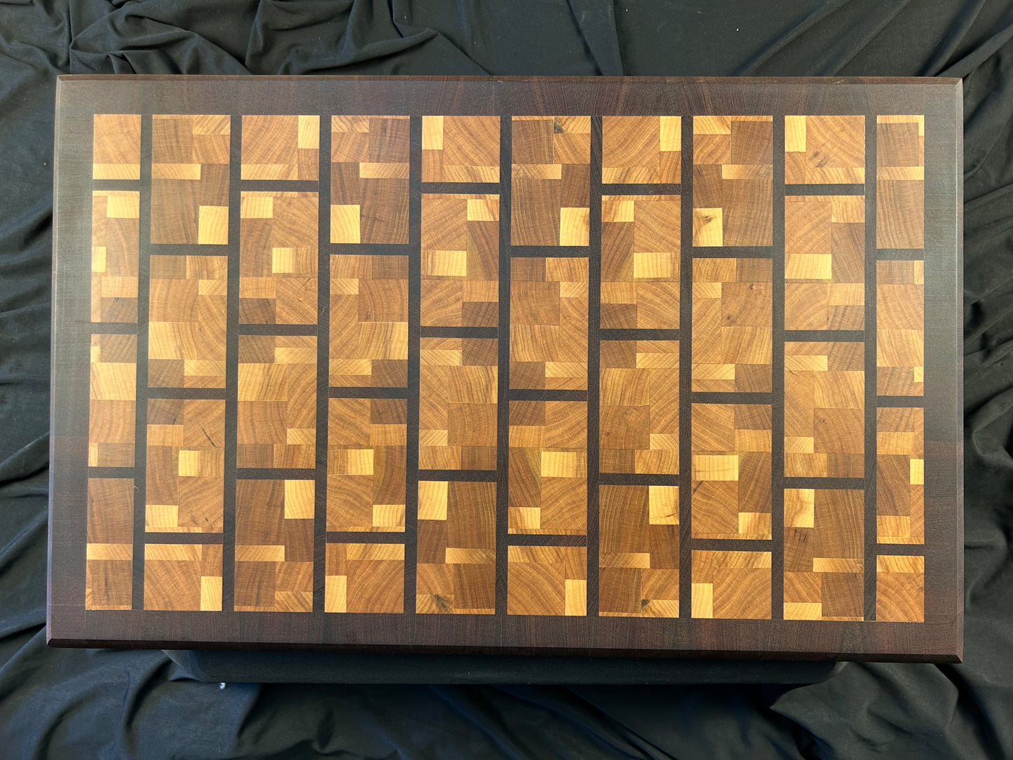 End Grain Brick Pattern Board