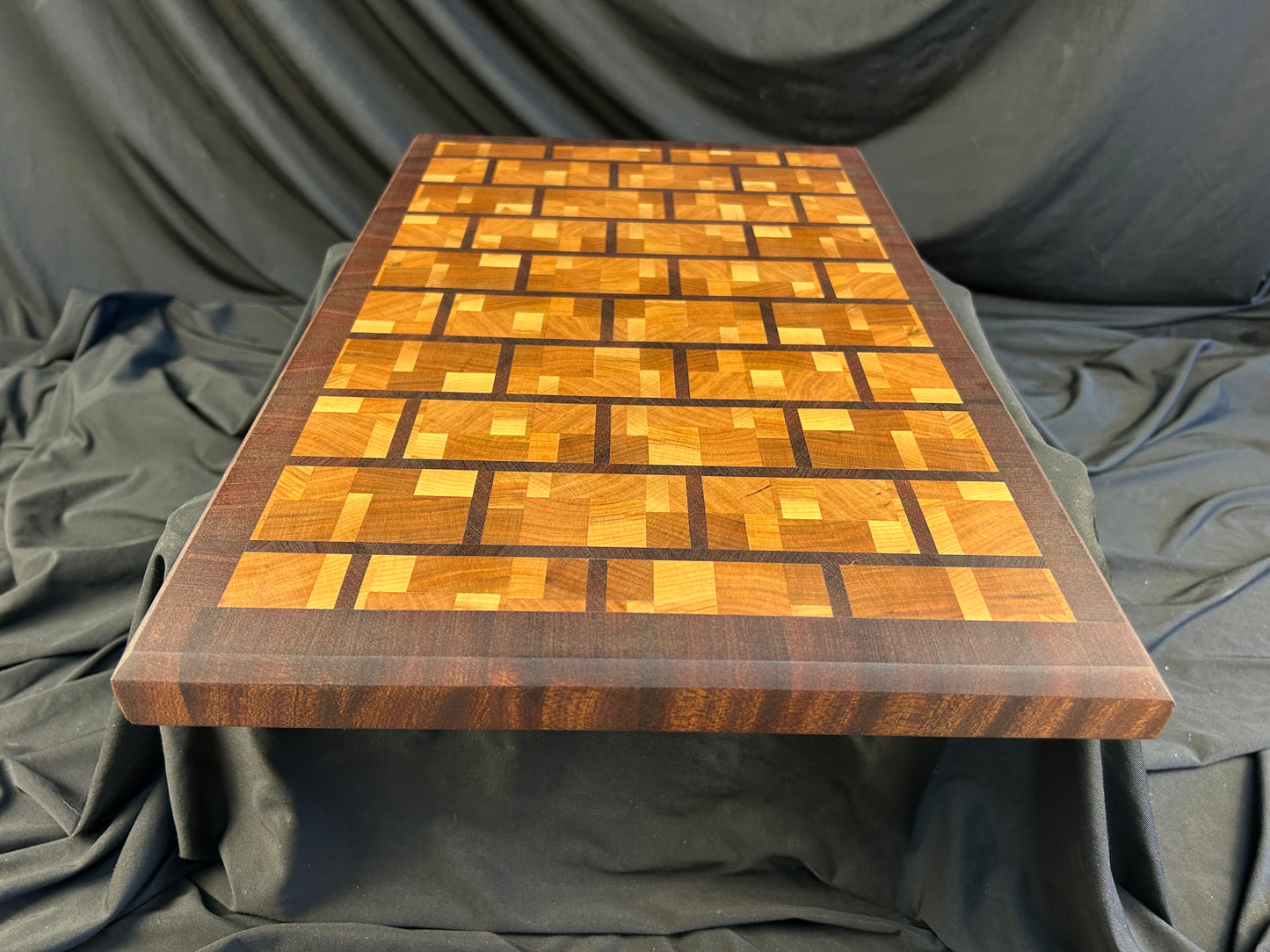 End Grain Brick Pattern Board