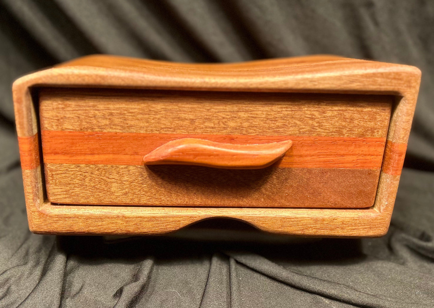 Sapele and Padauk Jewelry Box