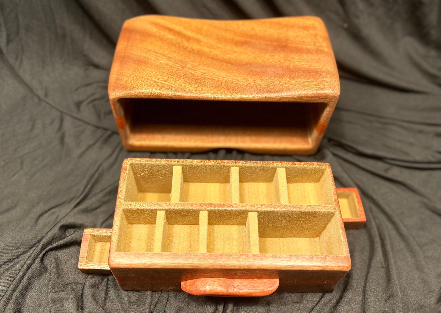 Sapele and Padauk Jewelry Box