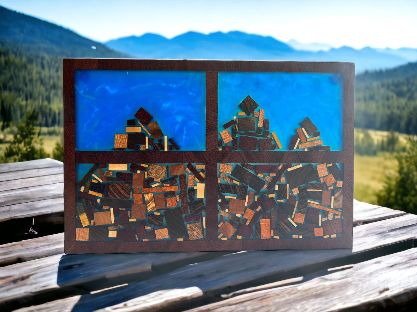 Mountain Range Wall Hanging