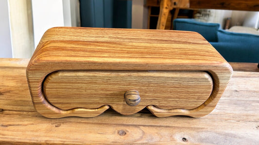 Canary Wood Keepsake Box